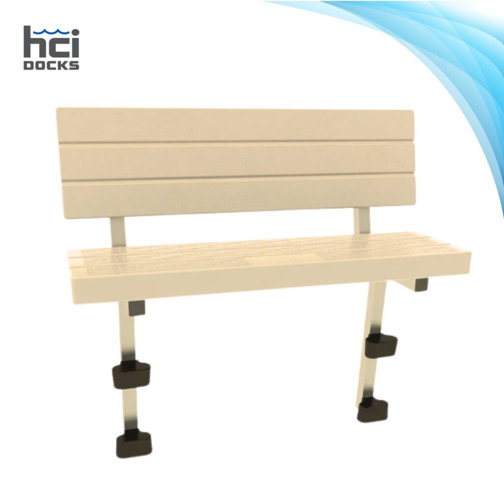 Hci Bench Polyethylene Bench Kit without Arms (Beige) – HCI Docks